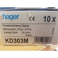 Pente De Lig Hager Mod:kd303m 3p P/3 Disj Motores 3 Unidades