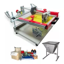 Kit Silk Cilíndrica Long Drink Metal Printer