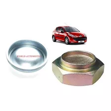 Porca Calota Tampa Cubo Roda Traseira Peugeot 106 206 207 C3