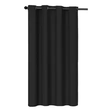 Cortina Blackout 1,40 X 1,60 Corta Luz 100% Blecaute Veda Lu Cor Preto