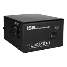 Regulador De Voltaje Sola Basic Slimvolt 1300 1300va Entrada Y Salida De 127v Negro