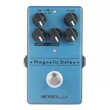 Pedal De Efecto Mosky Audio Magnetic Delay Azul