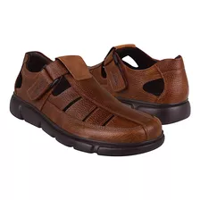 Huaraches Caballero Merano 42051 Piel Café