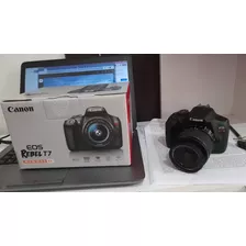  Canon Eos Rebel T7 Dslr Cor Preto Seminova (versão Plus)