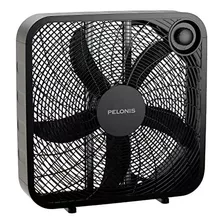 Ventilador De Escritorio Pelonis 3 Velocidades Negro