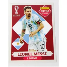 Lionel Messi Legend Base - Extra Sticker Estampa Panini 2022