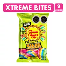 Chupa Chups Xtremes Bites Sabores Frutales (pack De 9uni)