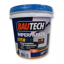 Bautech Parede Branco 4kg Tinta Parede Impermeabilizante