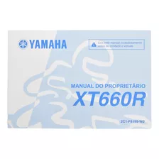 Manual Do Proprietário Xt660r 05-13 Original Yamaha