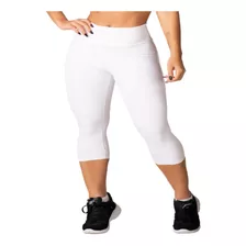 Calça Corsario Branco Promoção + Brinde