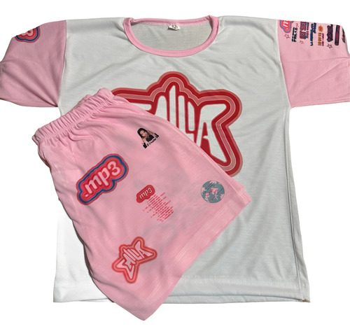 Pijama Niña Niño Emilia Mernes Rosa #1
