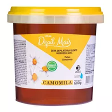 Cera Depilatória Corporal Depil Mais Camomila Pote, 600g