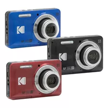Câmera Compacta Kodak Pixpro Fz55 16mp Full Hd 5x Zoom Cores Cor Kodak Azul