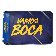 Alfombra Baño Dormitorio Boca Juniors Futbol 40x60cm Memoria