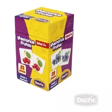 Juego Didáctico Memorice Frutas , Dactic D701037