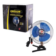 Ventilador Metalico 8 Pulgad 24v Plateado Con Clip Universal