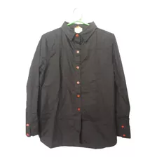 Camisa Negra,tela 100% De Algodón-talle M(leer Descripcion)