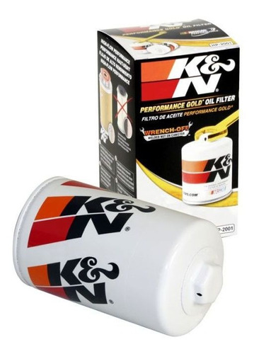 Filtro De Aceite K\u0026n Pontiac Tempest 2.2l 1990 A 1991 Hp-200 Foto 2