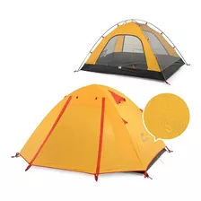 Carpa Ultraligera 4 Personas Sobrecarpa P-series Naturehike Color Naranja