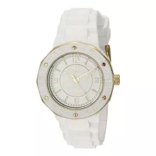 Reloj Oceanaut 4aa1c3b04 Aqua White Rubber Para Mujer