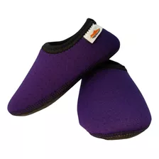 Sapatilha Akino Neoprene Adulto Liso Roxo