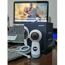 Câmera De Foto E Vídeo Samsung Gear 360 4k Sm-r210 Branca