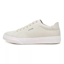 Sapatenis Rafarillo Casual Ref 58018 Off White Lancamento