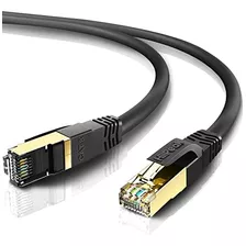 Cable Ethernet Hiipeak Cat8 De 6 Pies, Interior Y Exterior, 