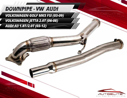 Downpipe Y Tuberia Audi A3 1.8 2.0 2003-2012 Acd Performance Foto 6