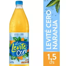 Agua Saborizada Levite Cero Naranja Sin Gas X 1,5 Lt