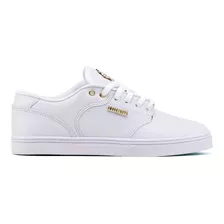 Tênis Hocks Skate Montreal Novo White Gold Couro Original