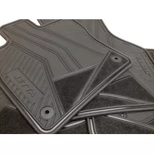 Set 4 Tapetes Originales Jetta A7 2019-2024 Letras Negro Mk7