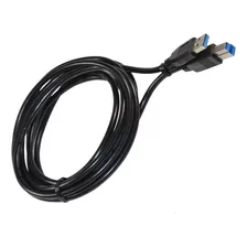 Hqrp 10ft Usb 3.0 Tipo A-malla A Cable B-male (m/m) Para Rec