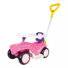 Triciclo Infantil Policar Passeio Cor Rosa Com Som De Buzina