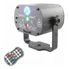 Luz Disco Led Rgb Láser Proyector Disco Fiestas 60 Patrones