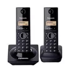 Teléfono Panasonic Kx-tg1712 Inalámbrico 2 Piezas Negro