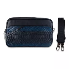 Bolso Mujer Cuadra Boc04ph Piton Lisboa Azul