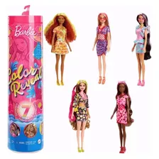 Boneca Barbie Fashionista Color Reveal Glitter Surpresa