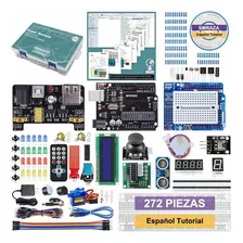 Kit Arduino Uno R3 Con Tutorial En Español