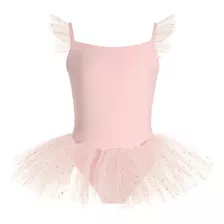 Vestido Tutú Leotardos Ballet Para Niñas Md-03 K