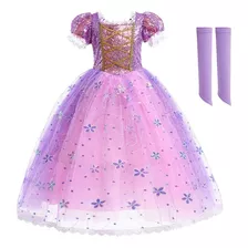 Disfraz Princesa Rapunzel, Vestido Elegante Rapunzel