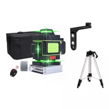 Nivel Laser Verde 16 Lineas Autonivelante 360 Trípode + Accs