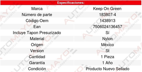 Deposito Anticongelante V50 L5 2.4l 05 Al 10 Kg 6644904 Foto 6