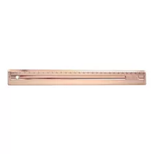 Régua De 30cm Rose Gold Dello