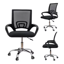 Silla Escritorio De Oficina Ergonómica Negra Habilis / Fn3b