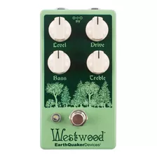 Earthquaker Devices Westwood Translucent Overdrive Novo Nf-e