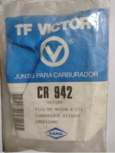 Tf Victor  Juntas Carburador hitachicr-942datsun Pick  Foto 5