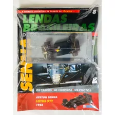 Miniatura Lotus 97t (lacrada) - Ayrton Senna 1985 - F1