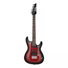 Guitarra Eletrica Ibanez Gsa60-qa Trb Transparent Red Burst