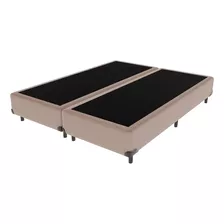 Cama Box King Size Bege Comfort Prime 193x203